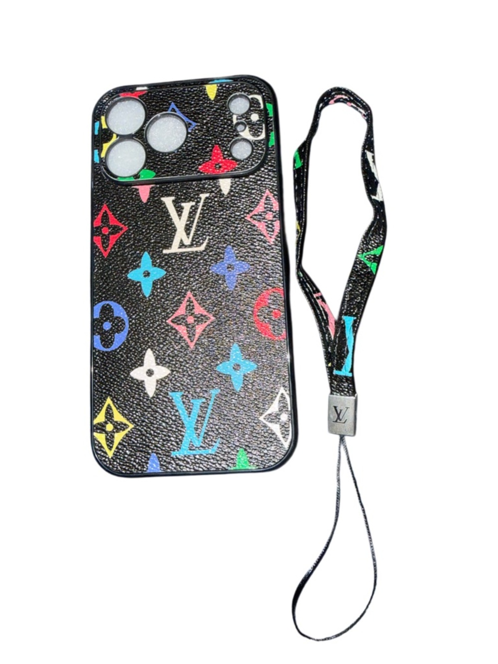 iPhone 17 Pro Max Monogram Phone Case | Colorful Designer Style Protective Case